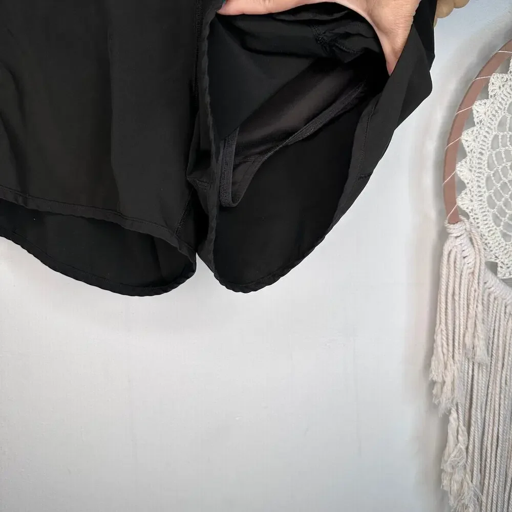 Lululemon Black Speed Up Shorts